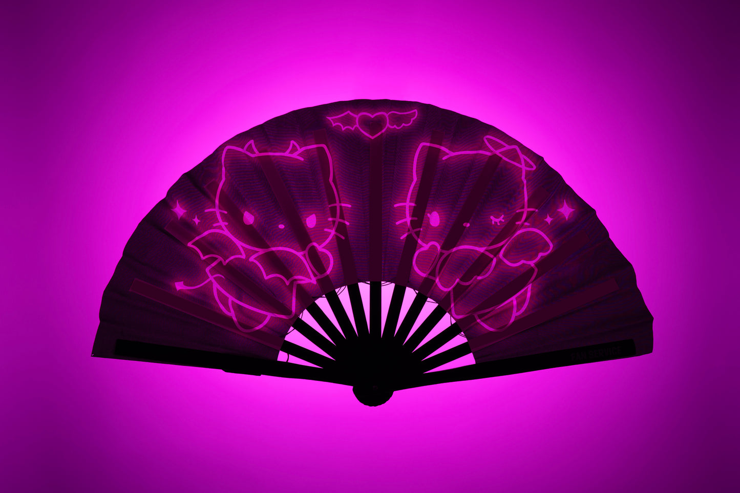 Neon Baddies w/ Pink LEDs