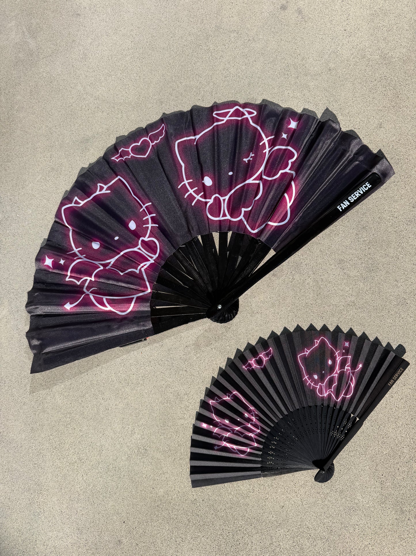 Neon Baddies UV Pocket Fan