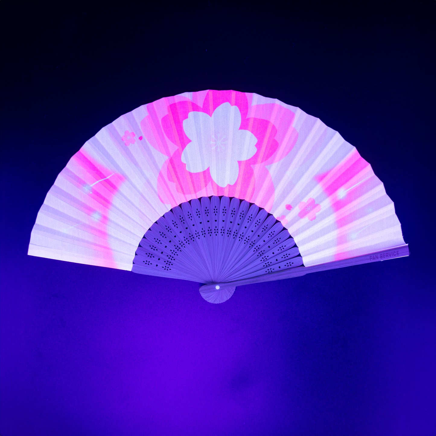 Sakura Blossoms UV Pocket Fan