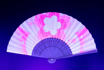 Sakura Blossoms UV Folding Mini Fan