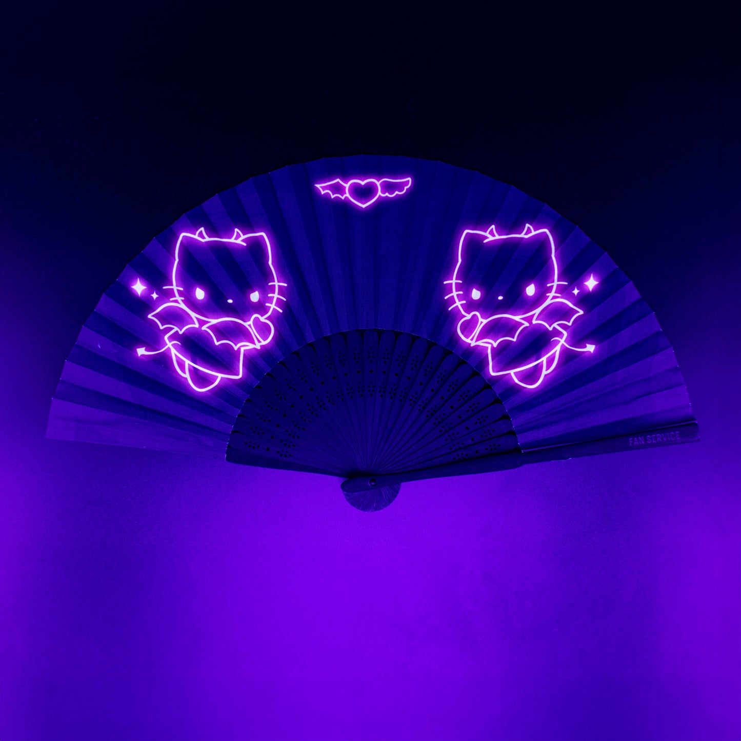 Neon Baddies UV Pocket Fan