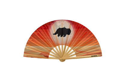 Buffalo Wings Folding Fan w/ Yellow LEDs